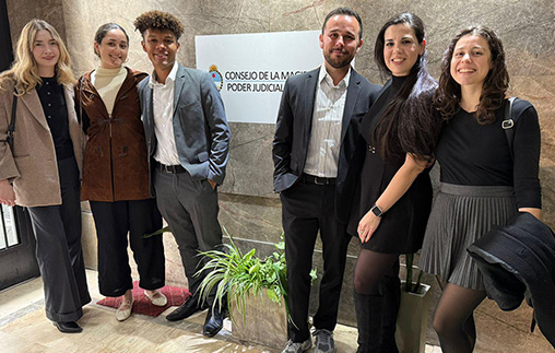 Estudiantes de Yale Law School de intercambio en la Facultad de Derecho UP